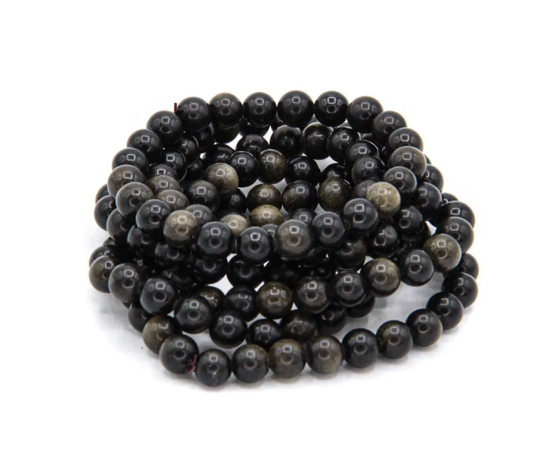 ⚫ Obsidian — Shadow Shield Bracelet