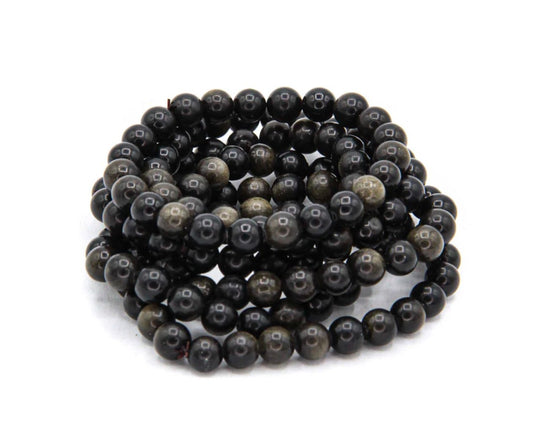 ⚫ Obsidian — Shadow Shield Bracelet